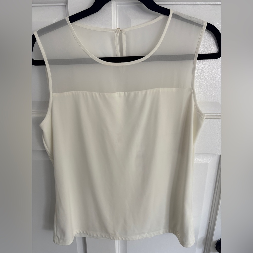 Calvin Klein Sleeveless Blouse Sz M